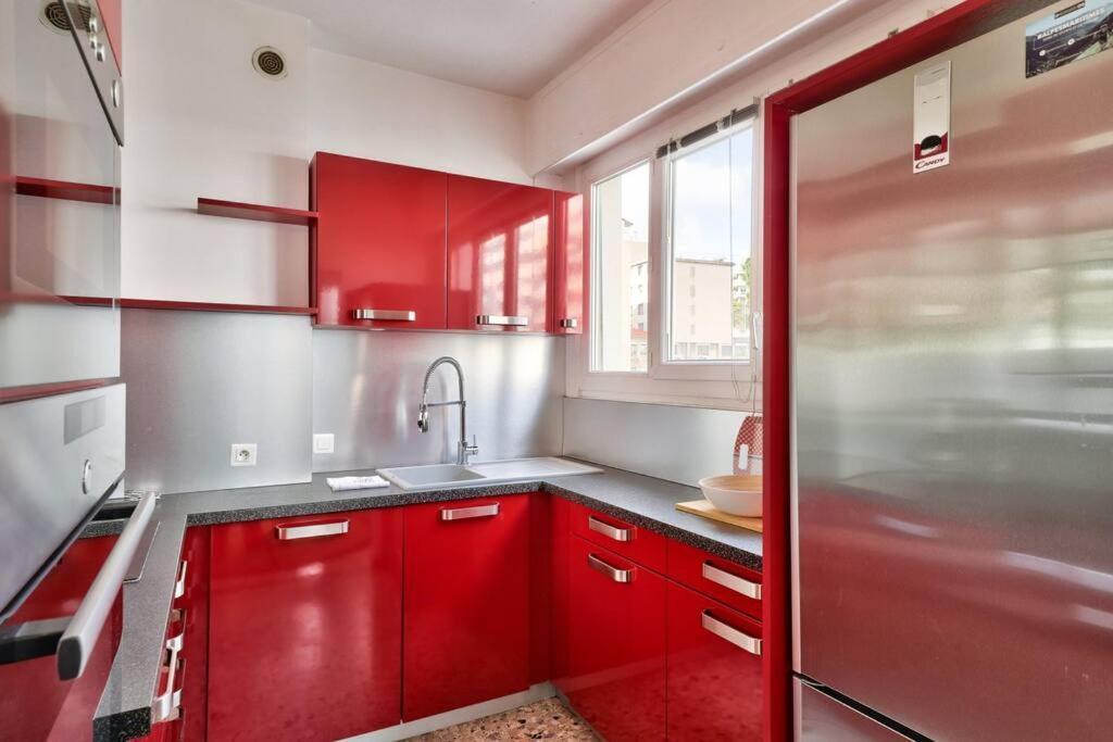 L29 Lenval Beach At 1Min Walk To Sea Front Ac Balcony Nizza Exterior foto